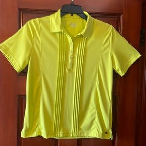 Cracked Wheat Ladies L Golf Shirt